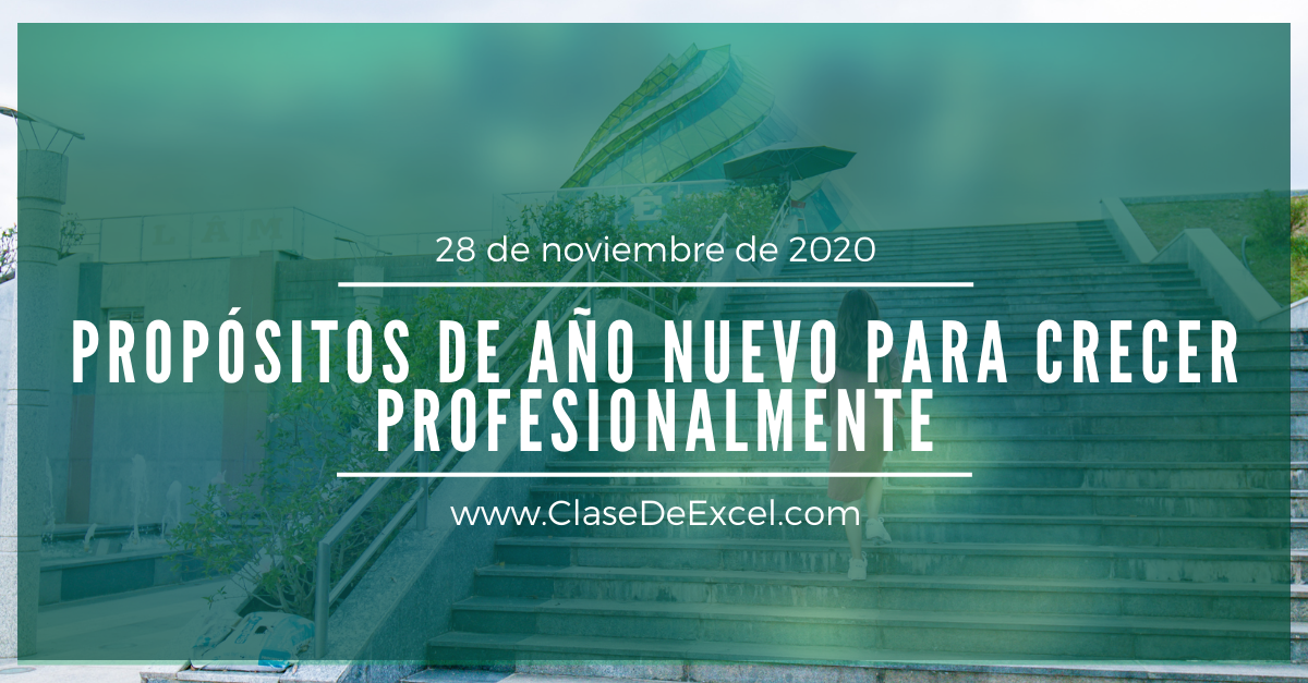 Propósitos de Año Nuevo para Crecer Profesionalmente