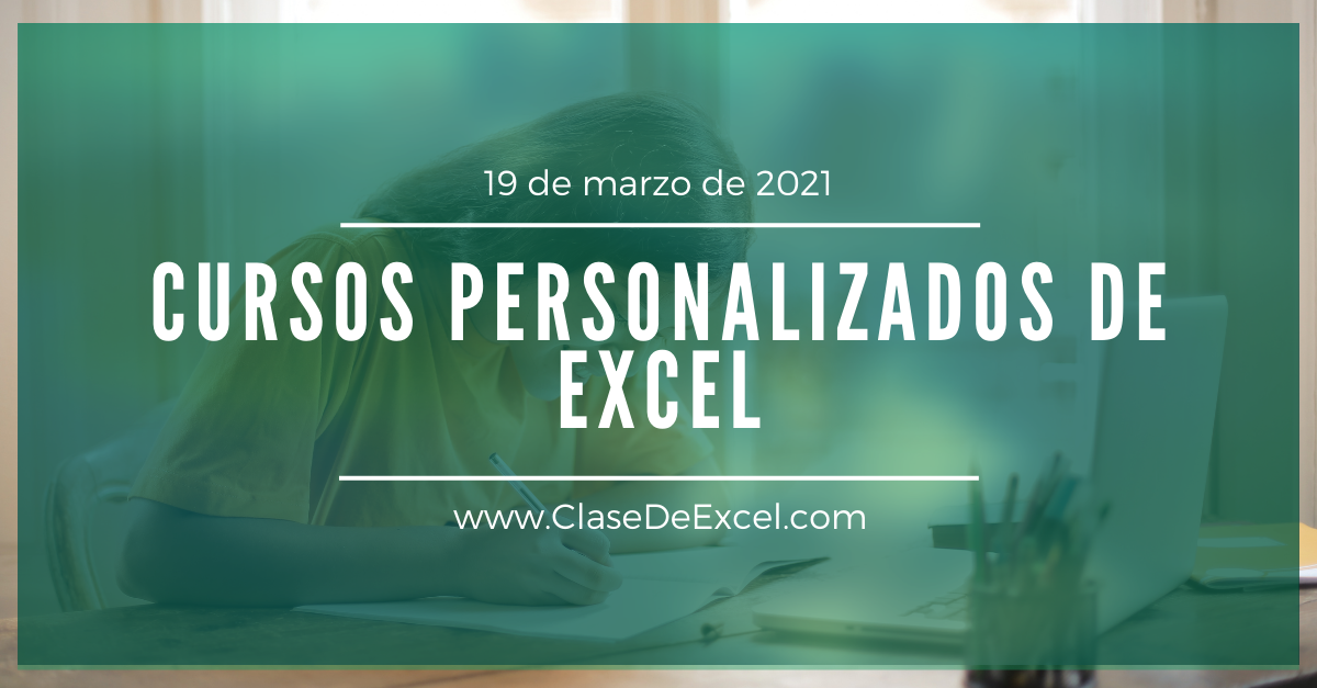 Cursos Personalizados de Excel