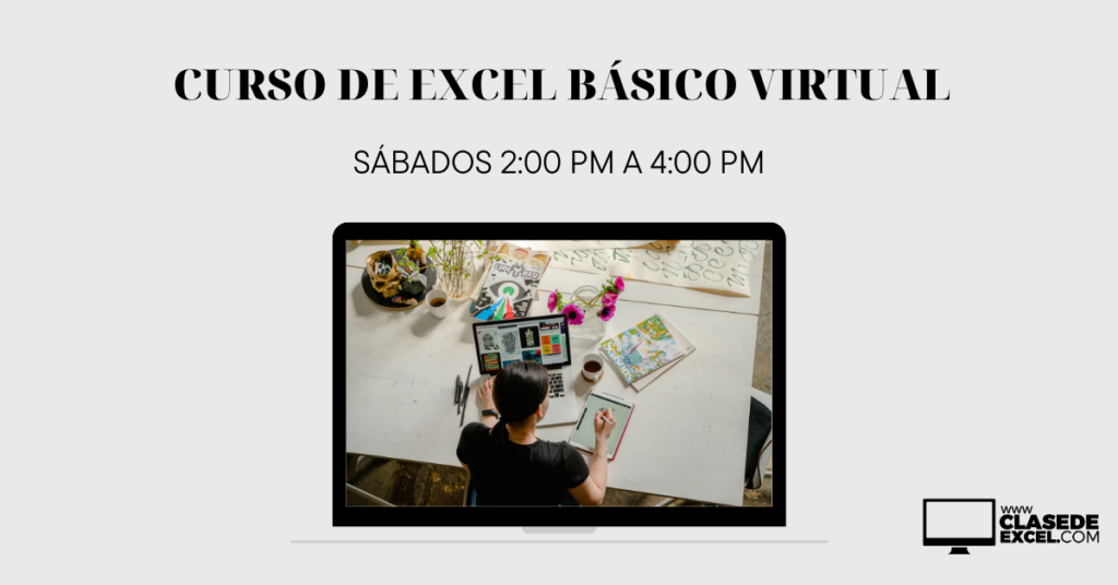 Cursos virtuales con sus horarios